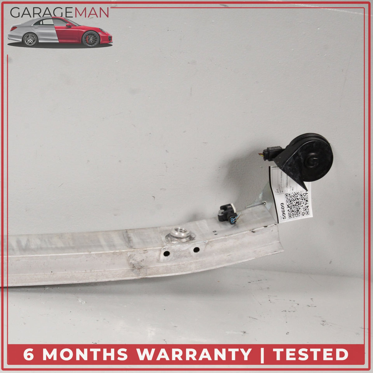 2014-2020 Mercedes X156 GLA250 Front Bumper Reinforcement Bar w/ Sensor OEM