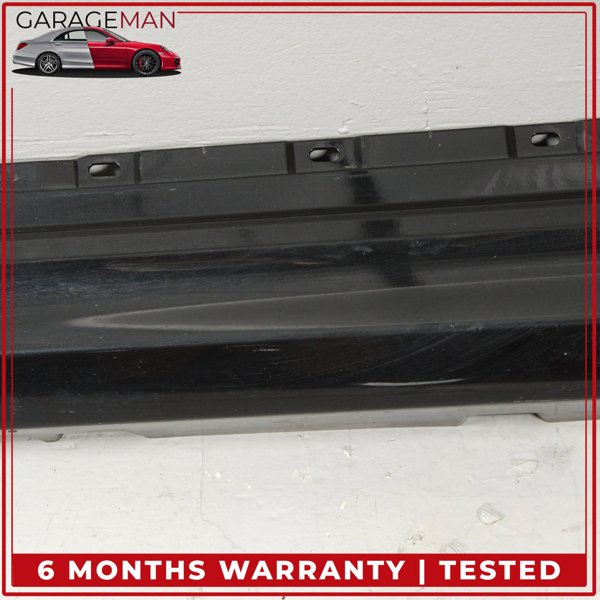 2012-2018 BMW 640i F12 Left Side Rocker Skirt Molding Trim Panel Black OEM