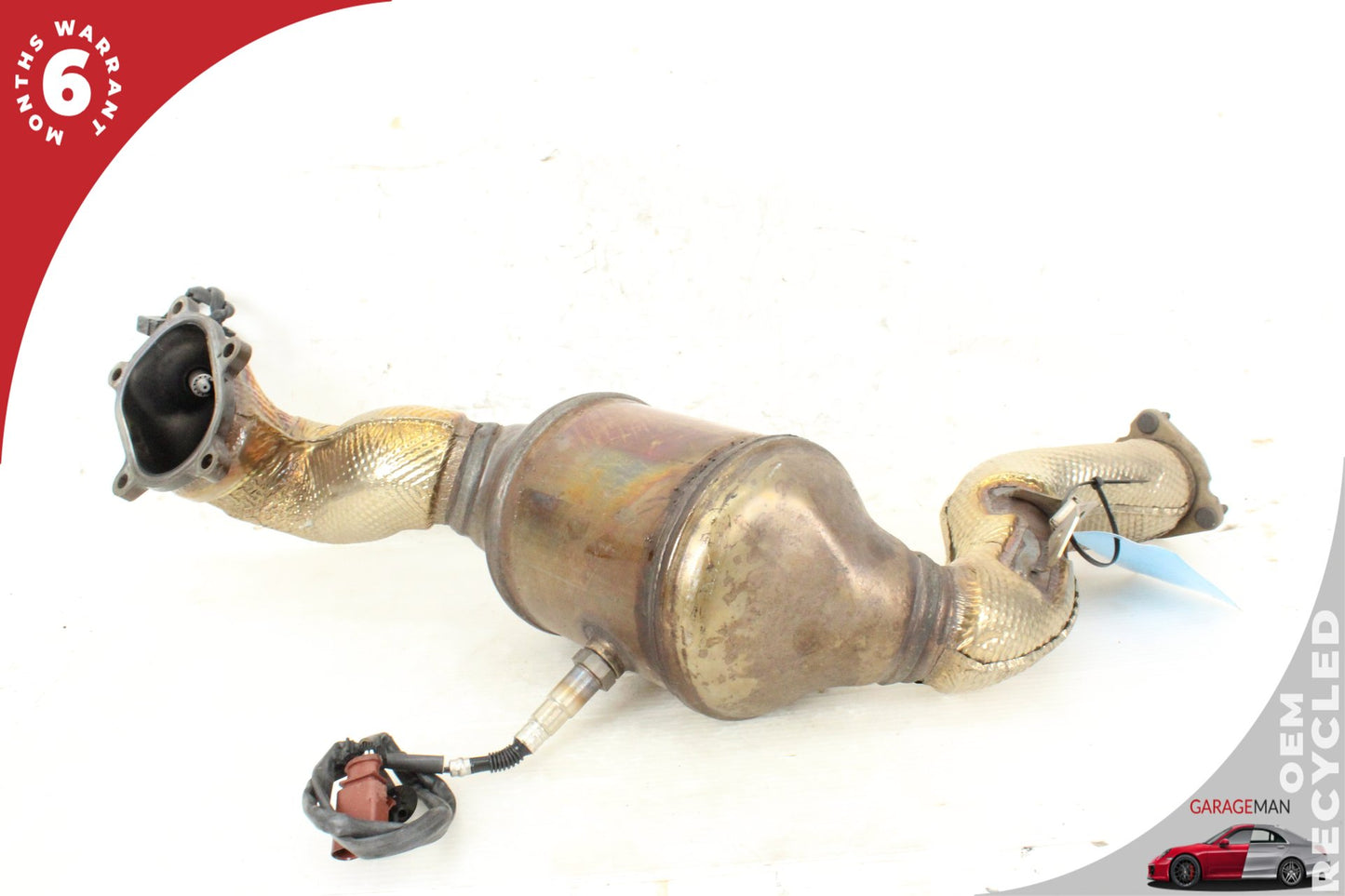 2013-2018 Audi A8 4.0L V8 Sedan Left Exhaust Downpipe 4G0131703AJ