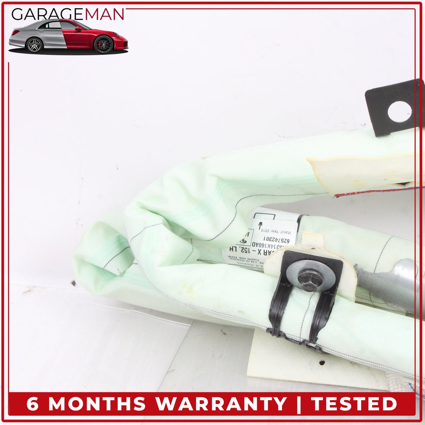 2014-2024 Jaguar F-Type X152 Left Side Upper Roof Curtain Air Bag Airbag OEM