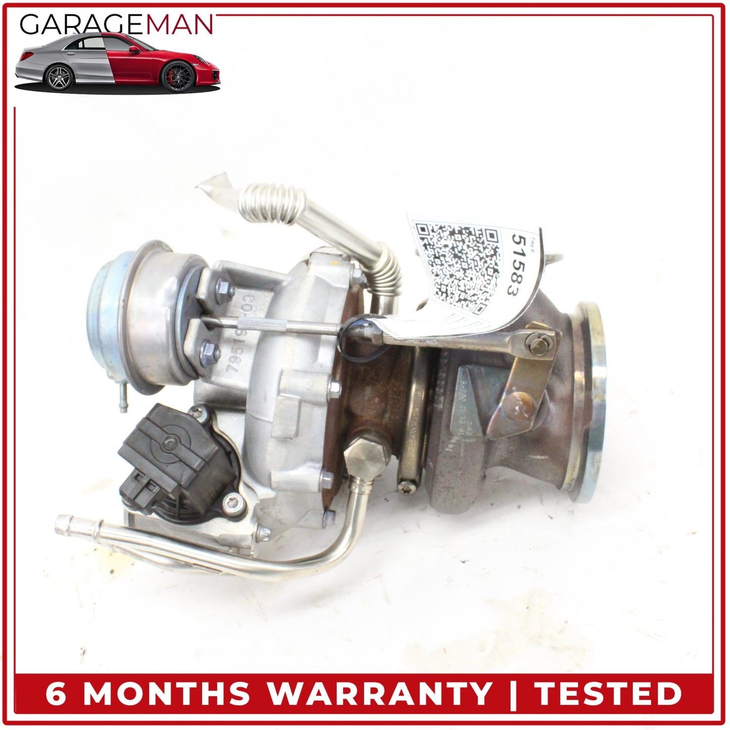 2008-2017 BMW 550i 650i 750i X5 N63 Left or Right Side Turbocharger 7576985 OEM