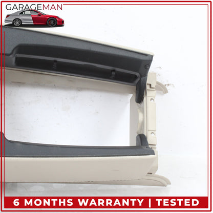 2014-2017 Mercedes C207 E400 Coupe Front Center Armrest Lid Cover Beige OEM