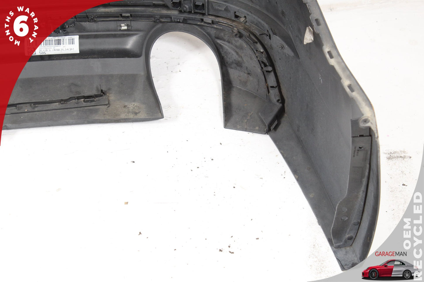 2017-2019 Audi A4 Sedan Rear Bumper Cover Assembly 8W5807067D OEM