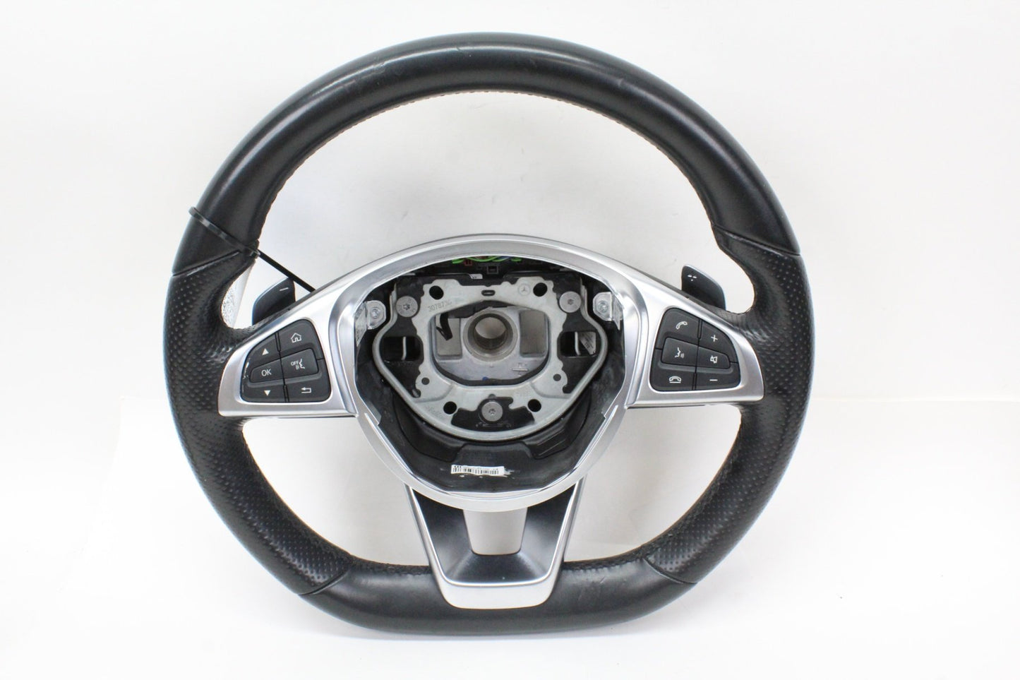 2015 Mercedes-Benz C300 CDI C-Class W205 Sedan Sport Flat Bottom Steering Wheel w/ Paddle Shifters 0004603803