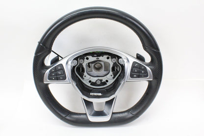 2015 Mercedes-Benz C300 CDI C-Class W205 Sedan Sport Flat Bottom Steering Wheel w/ Paddle Shifters 0004603803