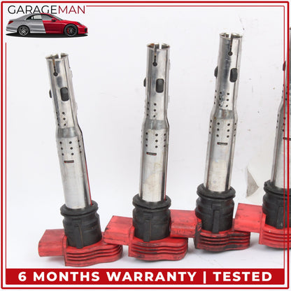 2011-2018 Porsche Cayenne 958 Audi Ignition Coils Set of 6 Pc 06E905115E OEM