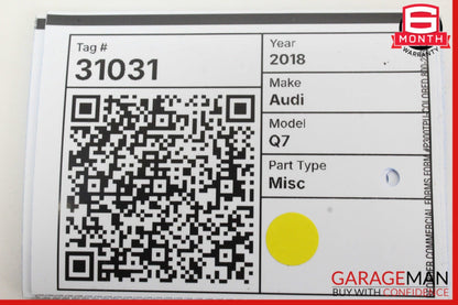 2017-2024 Audi Q7 SUV Right Rear 3rd Row Seat Belt 4M0857812A Genuine