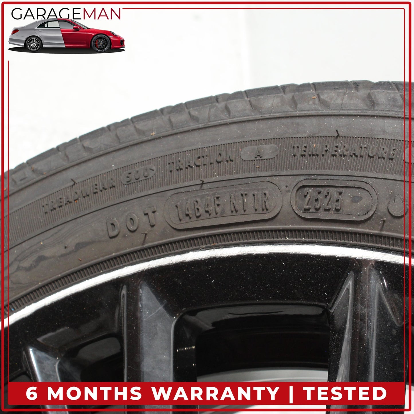 2023-2025 BMW 330i 330e Front or Rear Wheel Rim w/ Tire Black 7.5JX18H2ET25 OEM