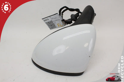 2011-2014 Porsche Cayenne 958 Front Left Side Door Rear View Mirror White OEM