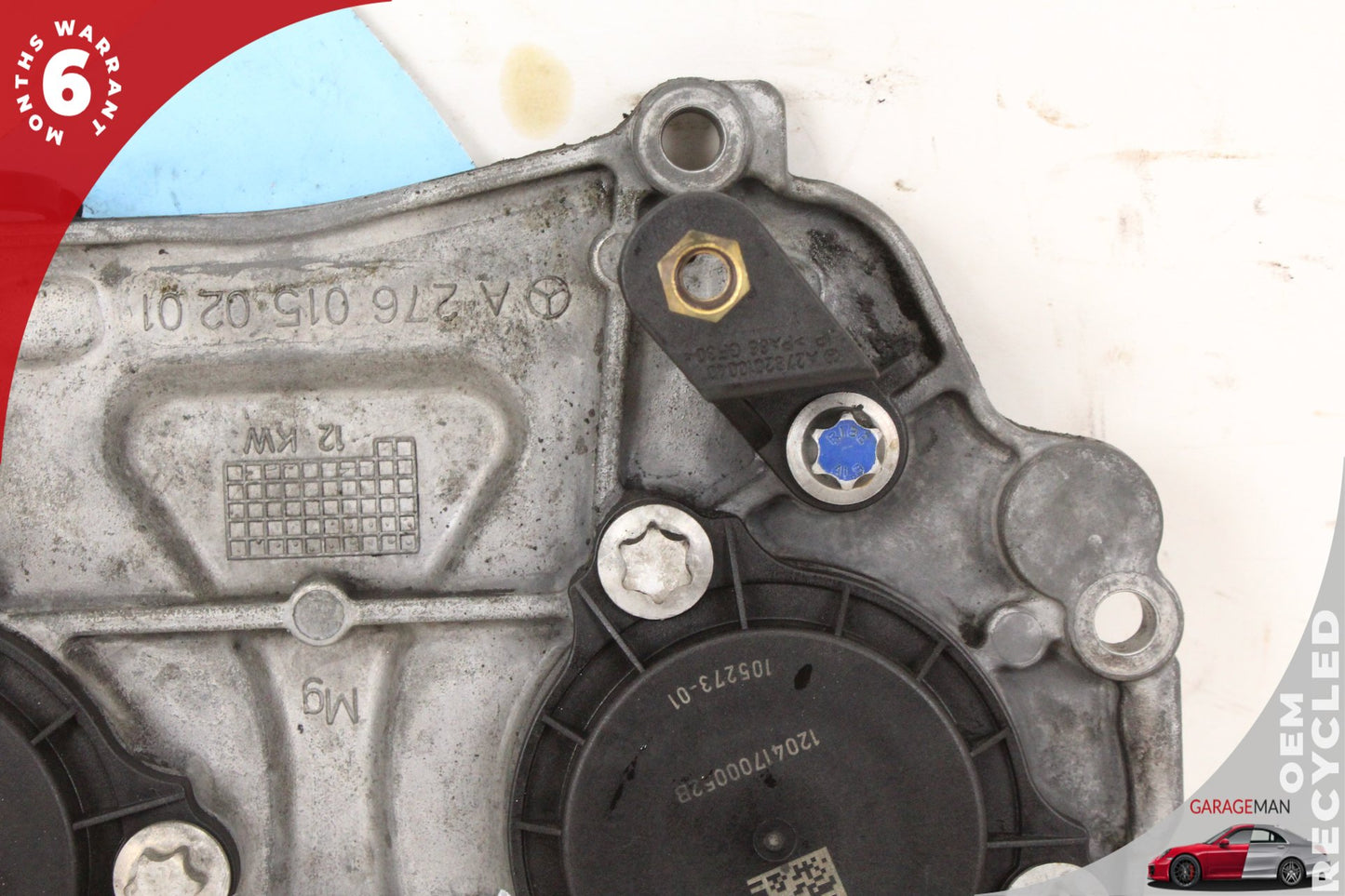 2012-2018 Mercedes W218 CLS550 Engine Timing Chain Cover Plate 2760150201 OEM