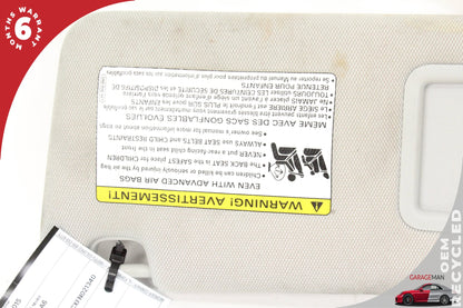 2012-2018 Audi A6 S6 A7 Front Left Driver Side Sun Visor Sunvisor 8E0010192T OEM