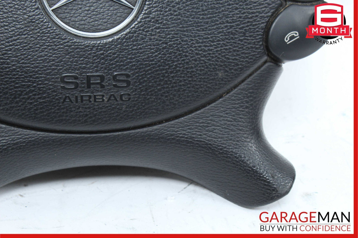 03-12 Mercedes W209 CLK350 E350 SL500 Steering Wheel Airbag Air Bag Black OEM