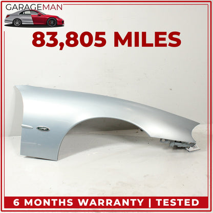 1997-2006 Jaguar XK8 XKR Front Right Fender Panel Light Blue 3W8343156CA OEM