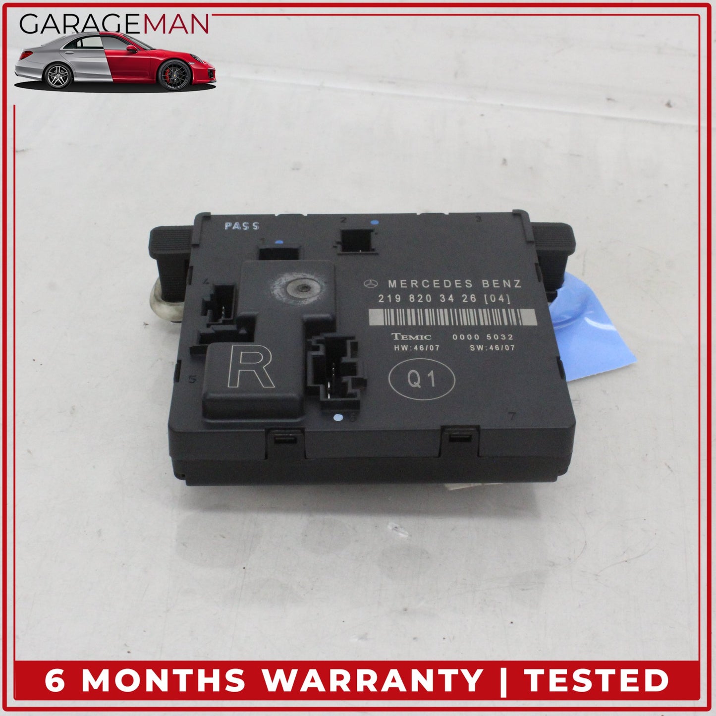 2006-2011 Mercedes W219 CLS550 Rear Right Side Door Control Module Unit OEM