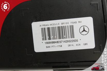 2012-2019 Mercedes X166 GL550 Front Right Passenger Side Seat Airbag SRS OEM
