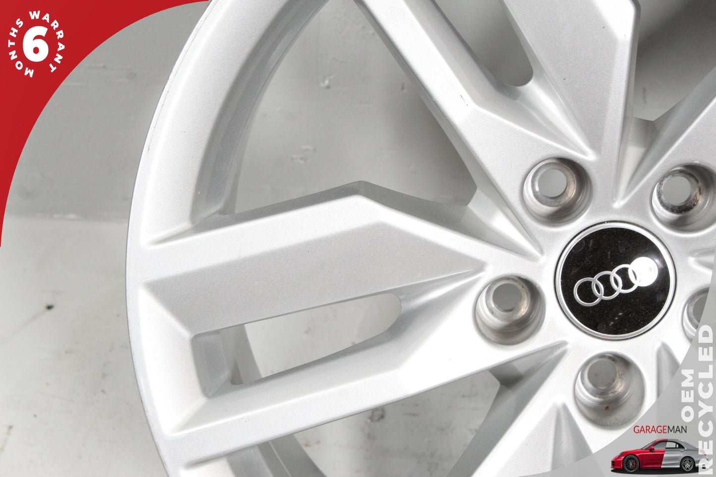 2020-2024 Audi Q5 Wheel Rim 5 Twin Spoke 8.0JX18H2 ET39 80A601025B OEM