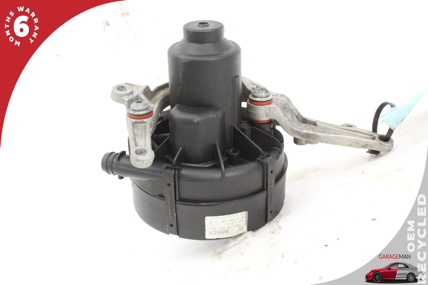 05-15 Mercedes W203 C230 Air Smog Pump w/ Valve & Pump Bracket 2721400040 OEM