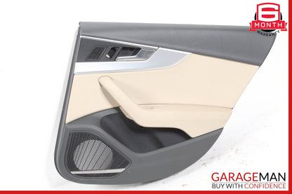 2017-2024 Audi A4 Sedan Right Rear Passenger Side Door Trim Panel 8W0867488 OEM