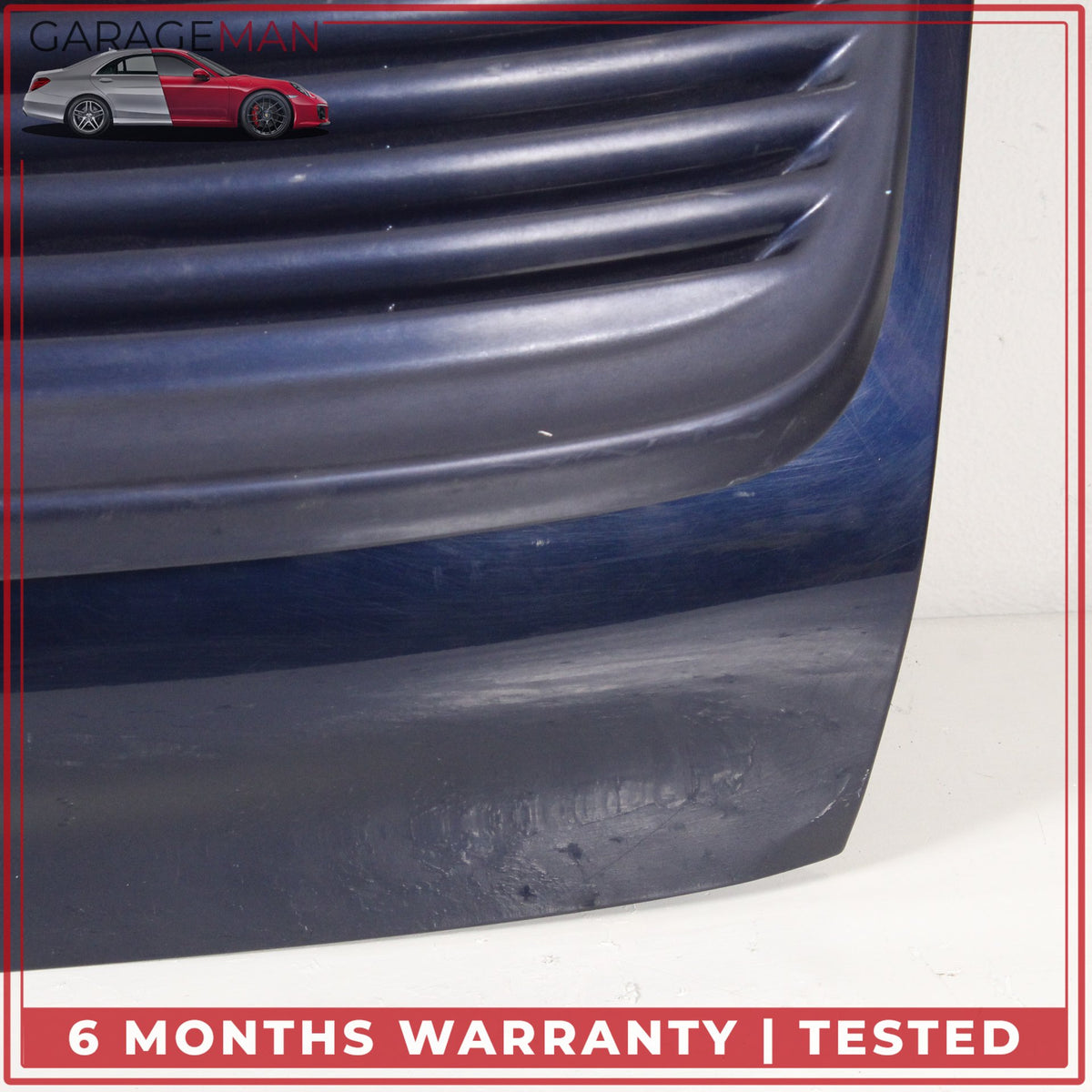 1999-2005 Porsche 911 Carrera 996 Engine Lid Cover w/ Spoiler Lift Blue OEM