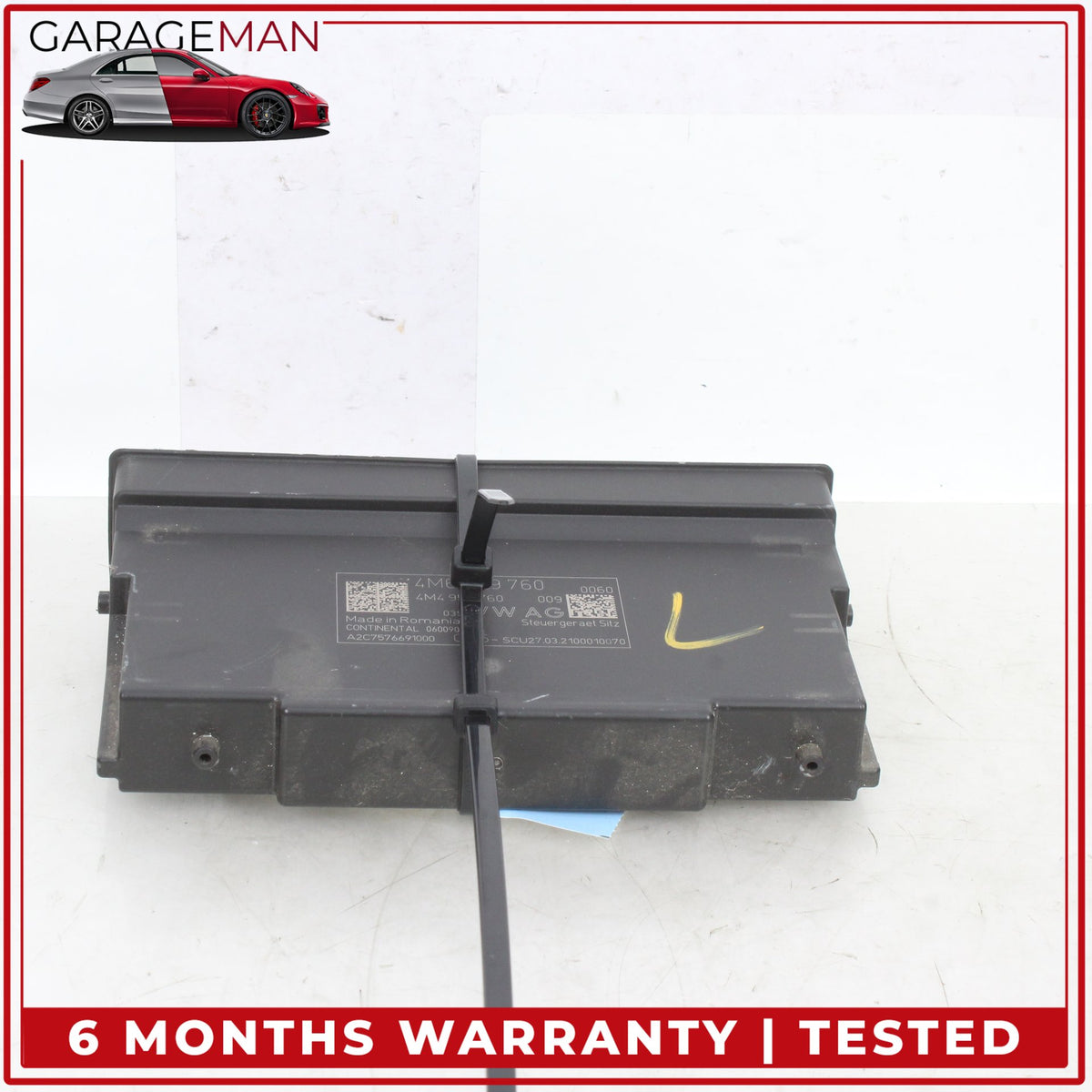 2017-2025 Audi A4 A5 A6 Q5 Q7 Q8 Front Left Seat Control Module 4M6959760 OEM