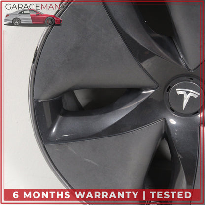2017-2023 Tesla Model 3 Alloy Wheel Rim w/ Aerocover 18x8.5J ET40 104422100G OEM
