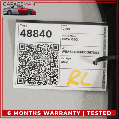 2013-2019 BMW 650i F06 AWD Rear Left Side Door Weatherstrip Seal 7275315 OEM