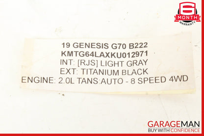 2019-2021 Genesis G70 2.0L Engine Motor Wire Wiring Harness 91110G9200 OEM