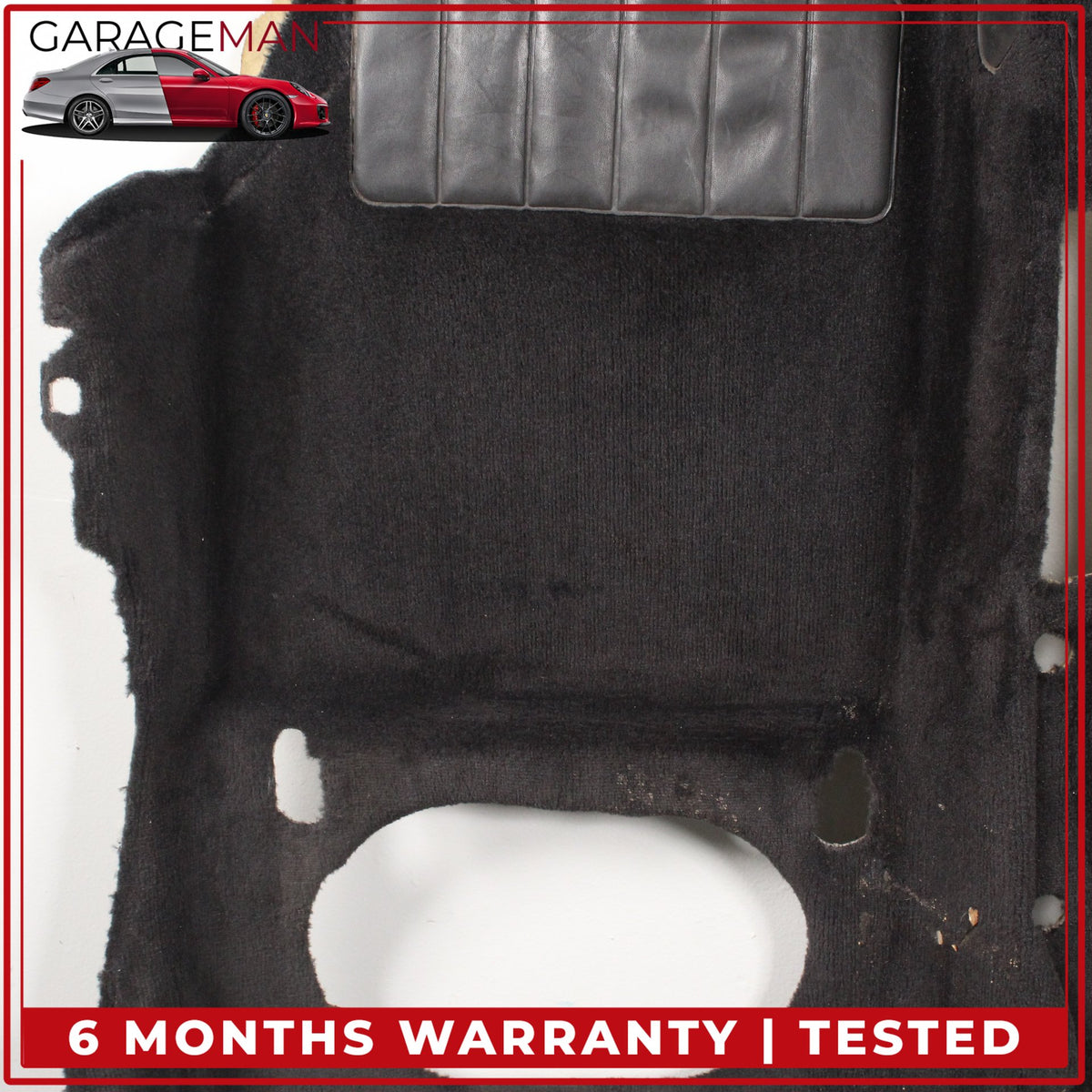 1999-2004 Porsche 911 Carrera Coupe Front and Rear Floor Carpet Trim Black OEM
