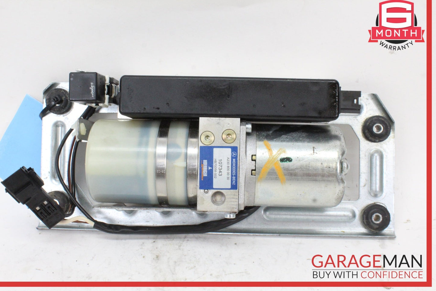 03-09 Mercedes SL500 R230 Convertible Top Hydraulic Pump Motor 2308000030