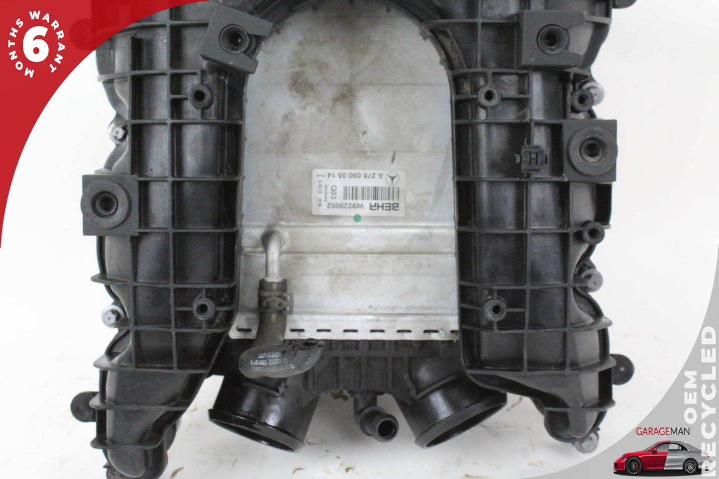 2011-2020 Mercedes X166 GL450 Engine Intercooler Radiator Manifold Assy OEM