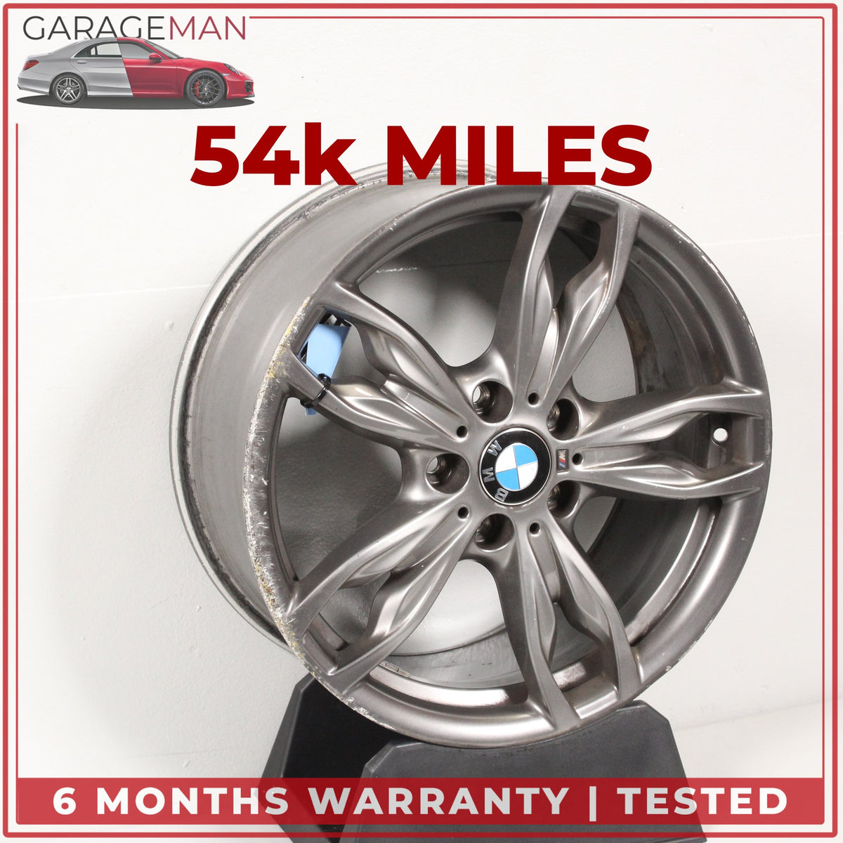 2014-2021 BMW M235i F22 M Double Spoke 436 Wheel Rim Rear (7.5Jx18 ET45) OEM