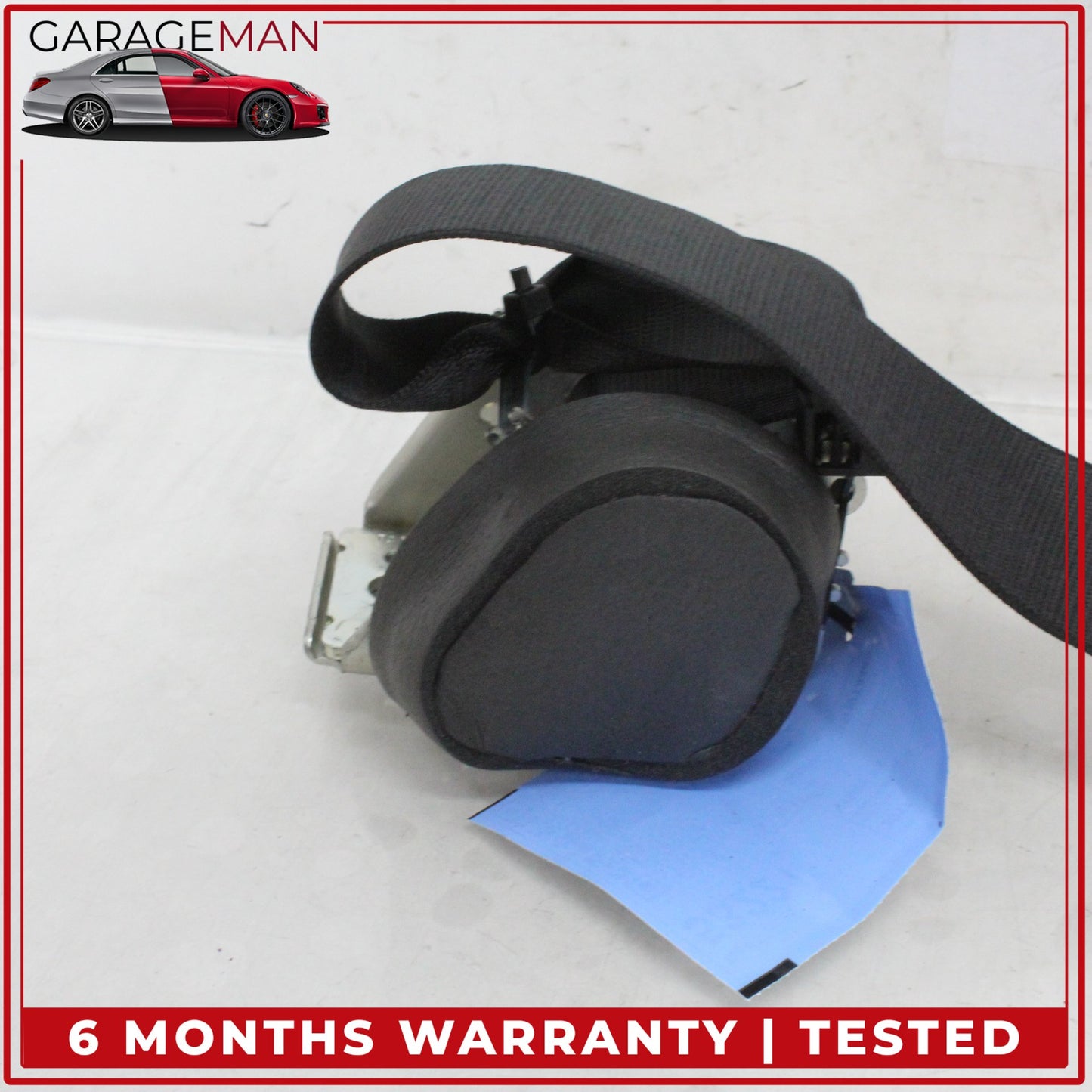 2011-2018 BMW X3 X4 F25 F26 Rear Right Passenger Side Seat Belt Black OEM