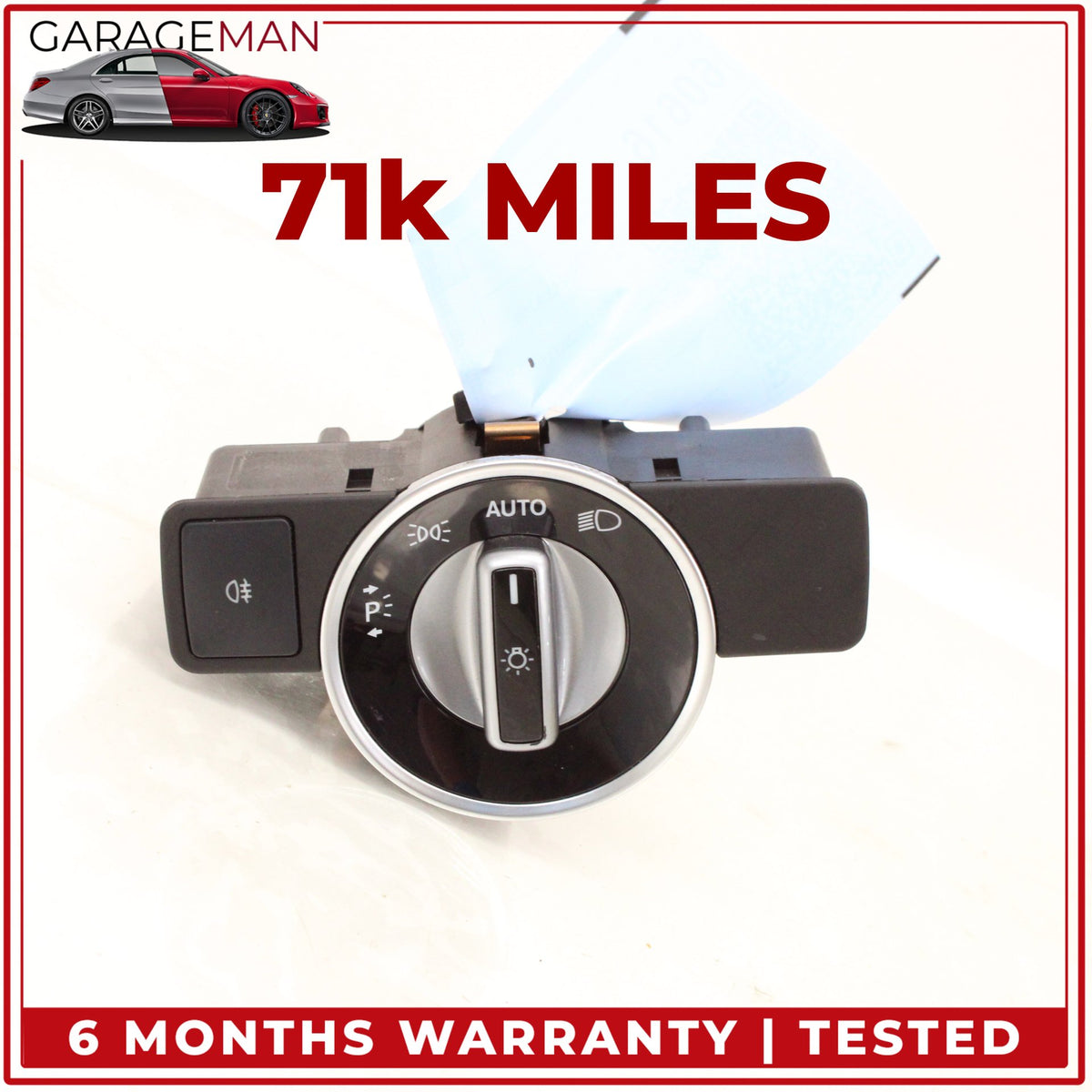 2014-2019 Mercedes CLA250 C117 Headlight Fog Light Switch Control Module OEM