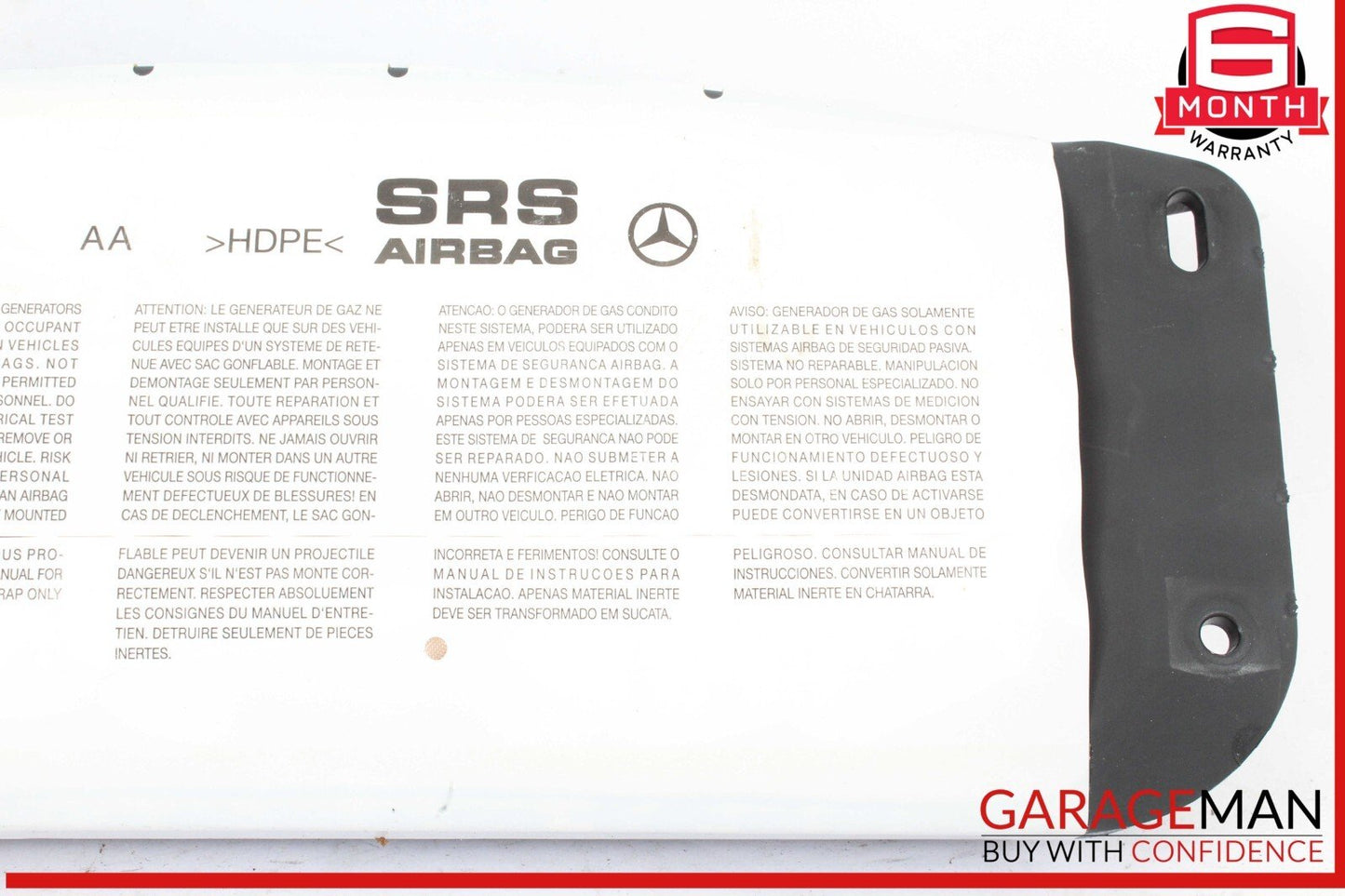 08-15 Mercedes W204 C300 C250 Front Right Passenger Side Dash Airbag Air Bag OEM
