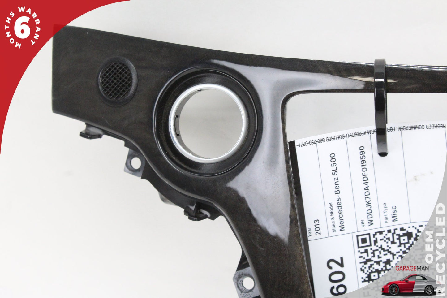2013-2020 Mercedes R231 SL550 SL63 AMG Center Console Trim Bezel 2316803836 OEM