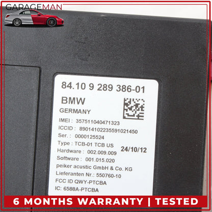 2009-2015 BMW 740i F01 Telematics Communication Control Module Unit 9289386 OEM