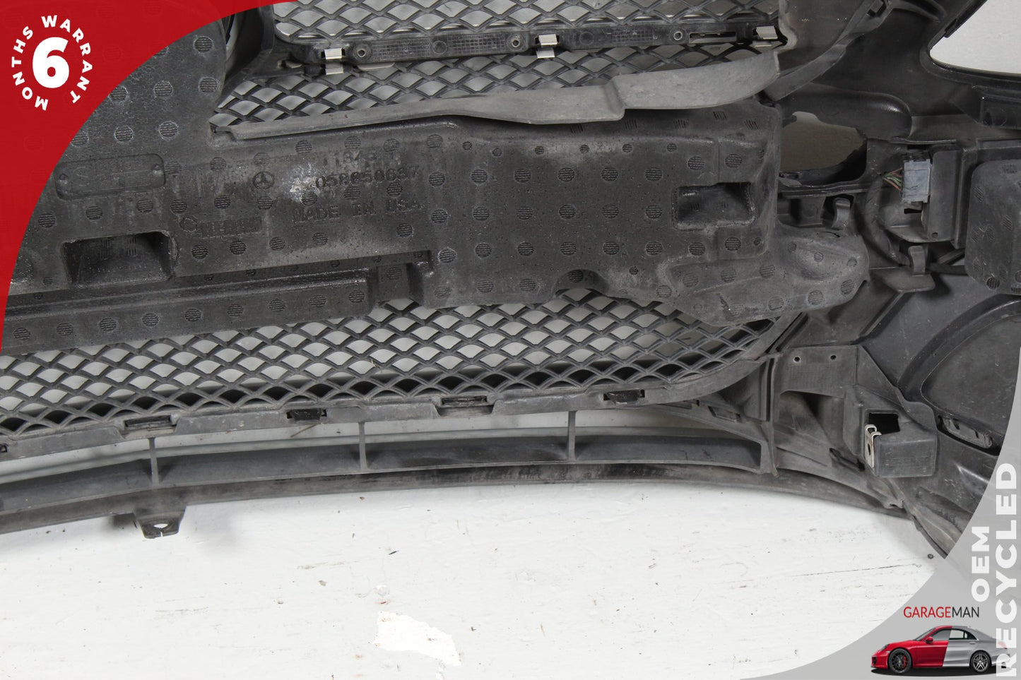 2015-2018 Mercedes-Benz C300 W205 Sedan Front Bumper Cover 2058850024 Black OEM
