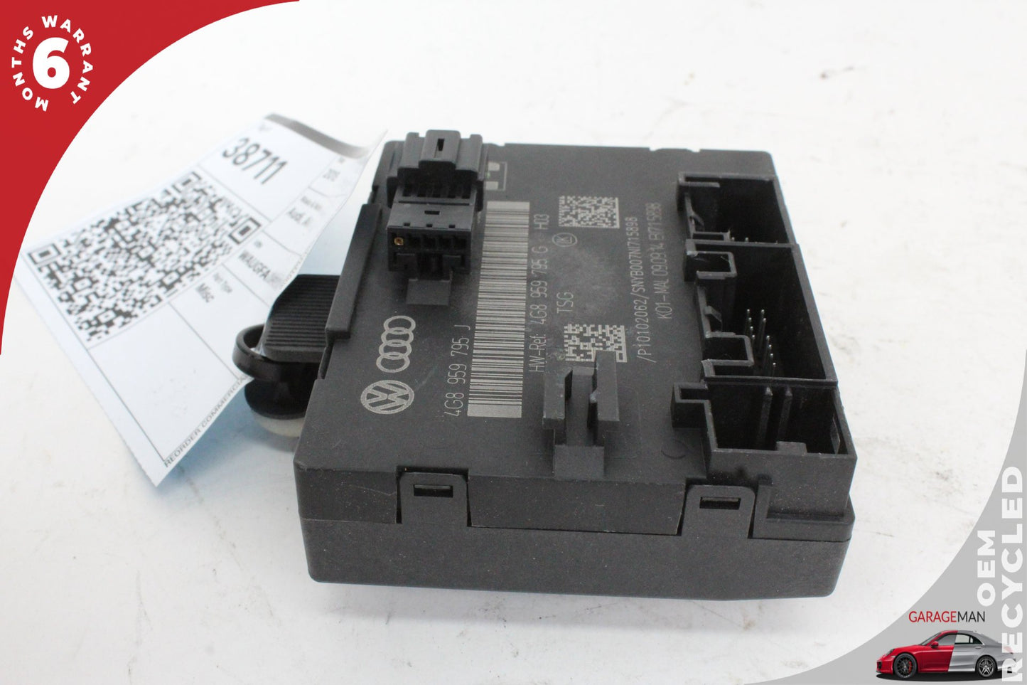 2012-2018 Audi A6 S6 Rear Right or Left Door Control Module 4G8959795 OEM