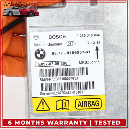 2008-2013 BMW 335i E90 Sedan Airbag Air Bag Sensor Module Bosch 31916605701 OEM