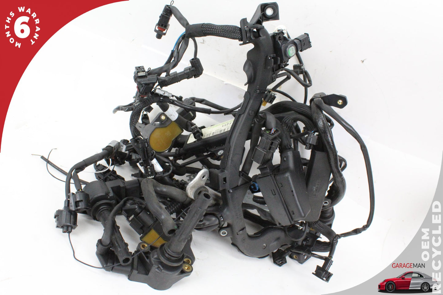 2006-2009 Mercedes W211 E350 Engine Wire Harness Assembly w/ Ignition Coil OEM