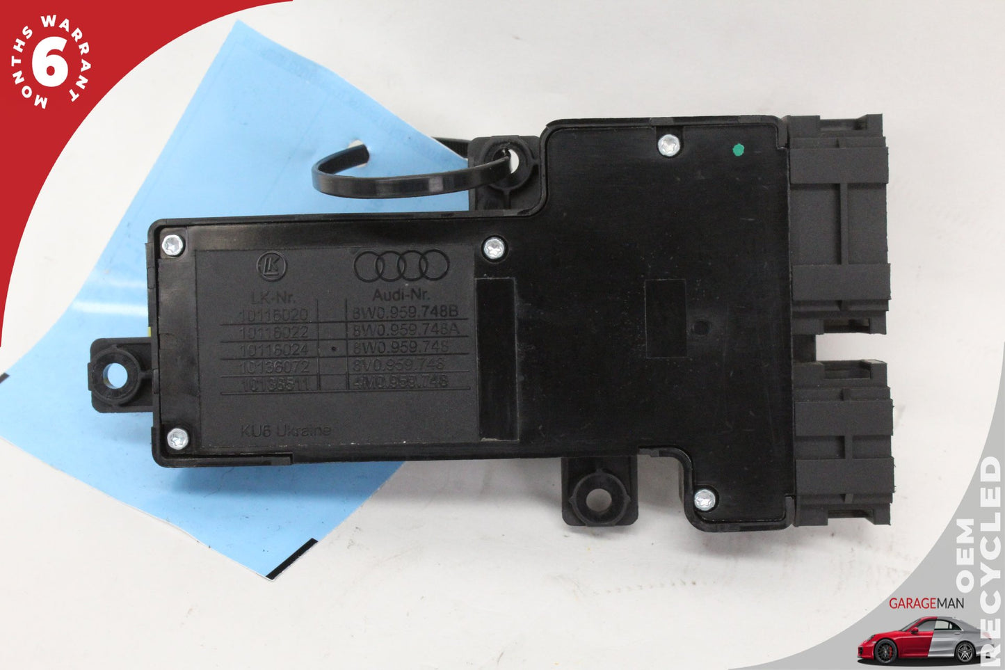 2015-2024 Audi A3 Q7 Front Right Side Seat Adjustment Switch 8W0959748B OEM