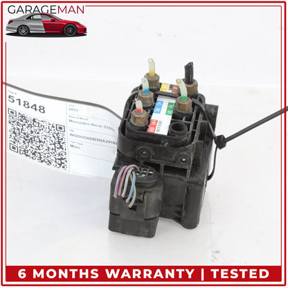 2014-2020 Mercedes W222 S550e S450 Air Suspension Valve Block 0993200058 OEM