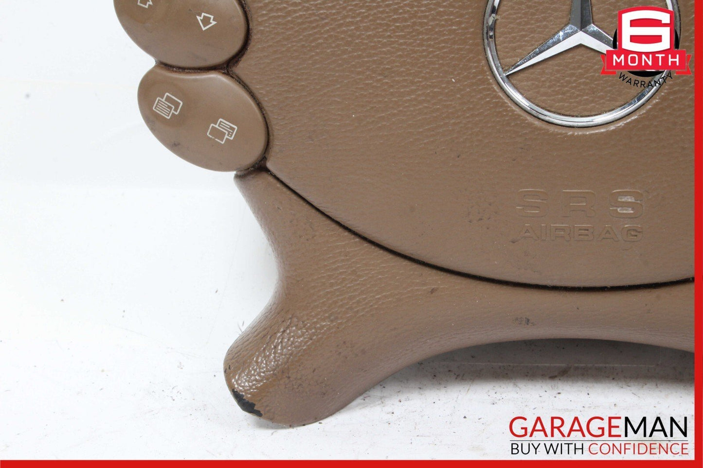 03-12 Mercedes CLK350 E550 SL500 Steering Wheel Airbag Air Bag Assembly Brown