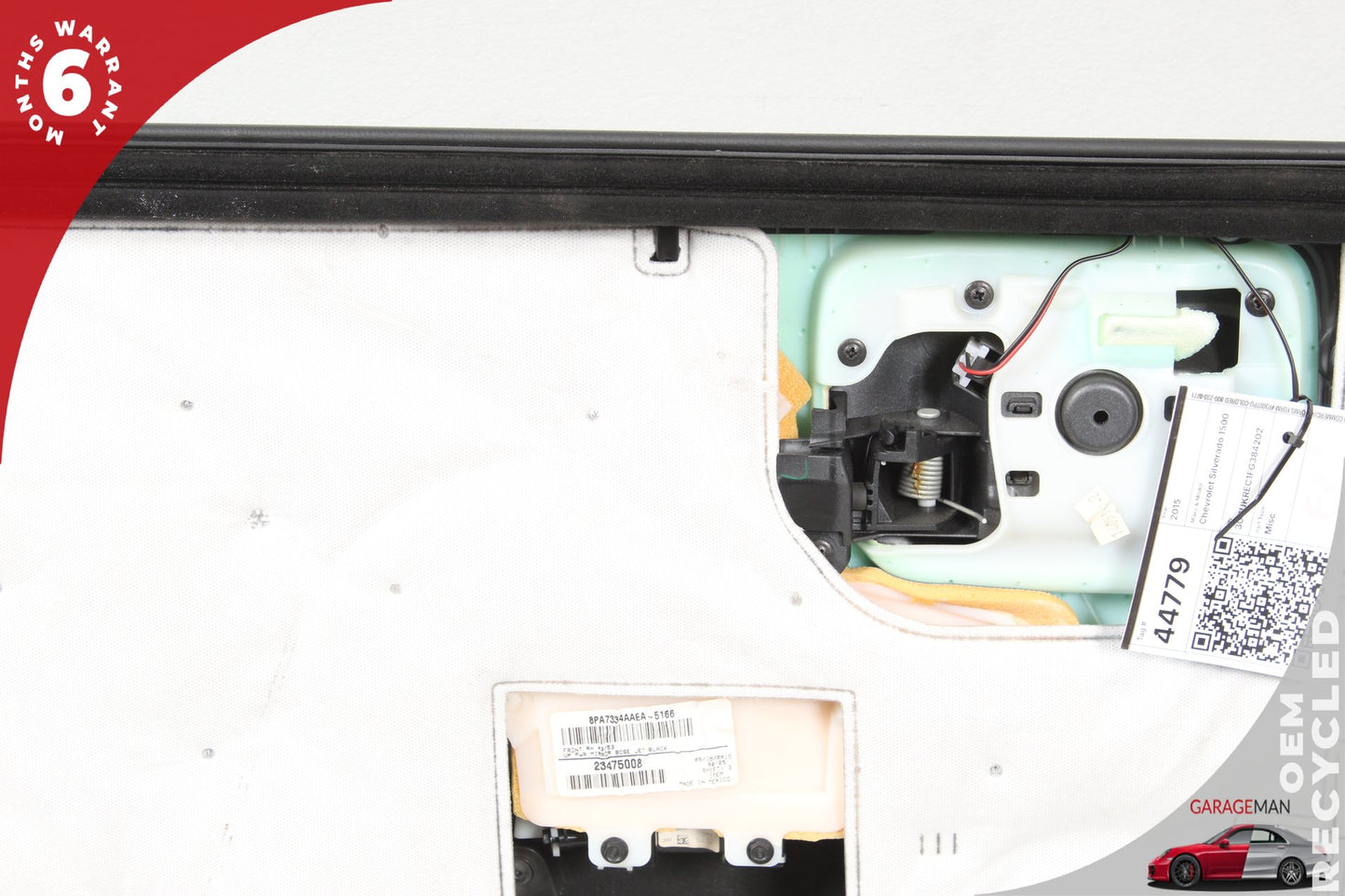 2014-2019 Chevrolet Silverado 1500 Front Right Side Interior Door Trim Panel OEM
