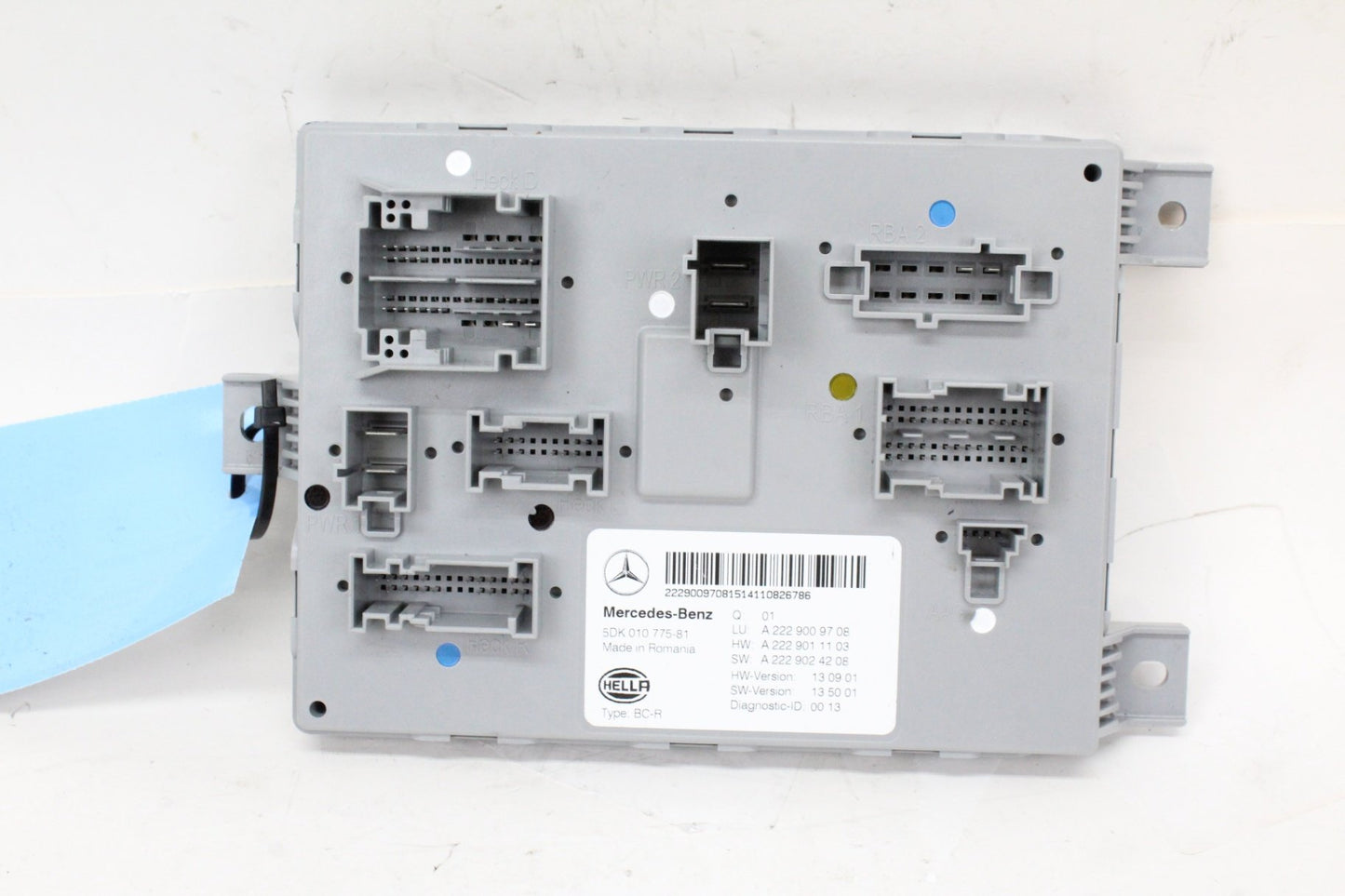2015-2018 Mercedes-Benz C300 W205 Rear SAM Module 2229009708 Genuine OEM
