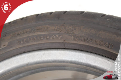 2017-2020 Audi A4 S4 5 Spoke Wheel Rim w/ Michelin Tire 8.0Jx18H2 8W0601025M OEM