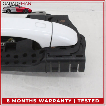 2009-2016 Audi A4 S4 A5 S5 Right Passenger Side Exterior Door Handle White OEM