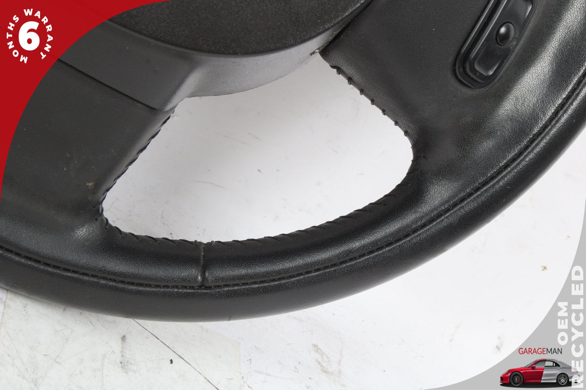 2014-2017 Fiat 500L Front Left Driver Side Leather Steering Wheel Black OEM