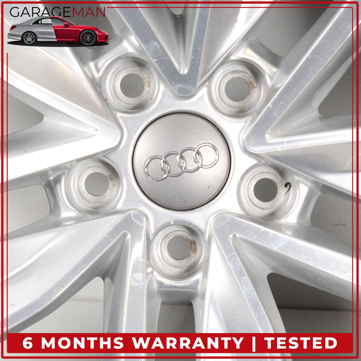 2016-2018 Audi Q3 Front or Rear Side Wheel Rim w/ Kumho Tire 7JX18H2 ET43 OEM
