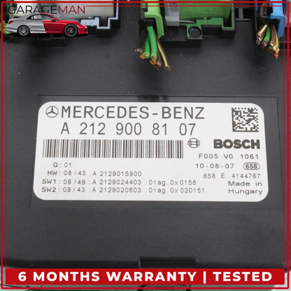 2008-2011 Mercedes W204 C300 Front SAM Relay Fuse Box Module 2129008107 OEM